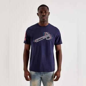 Pro Standard MLB Atlanta Braves Echo T Shirt Men’s Size S,M,L